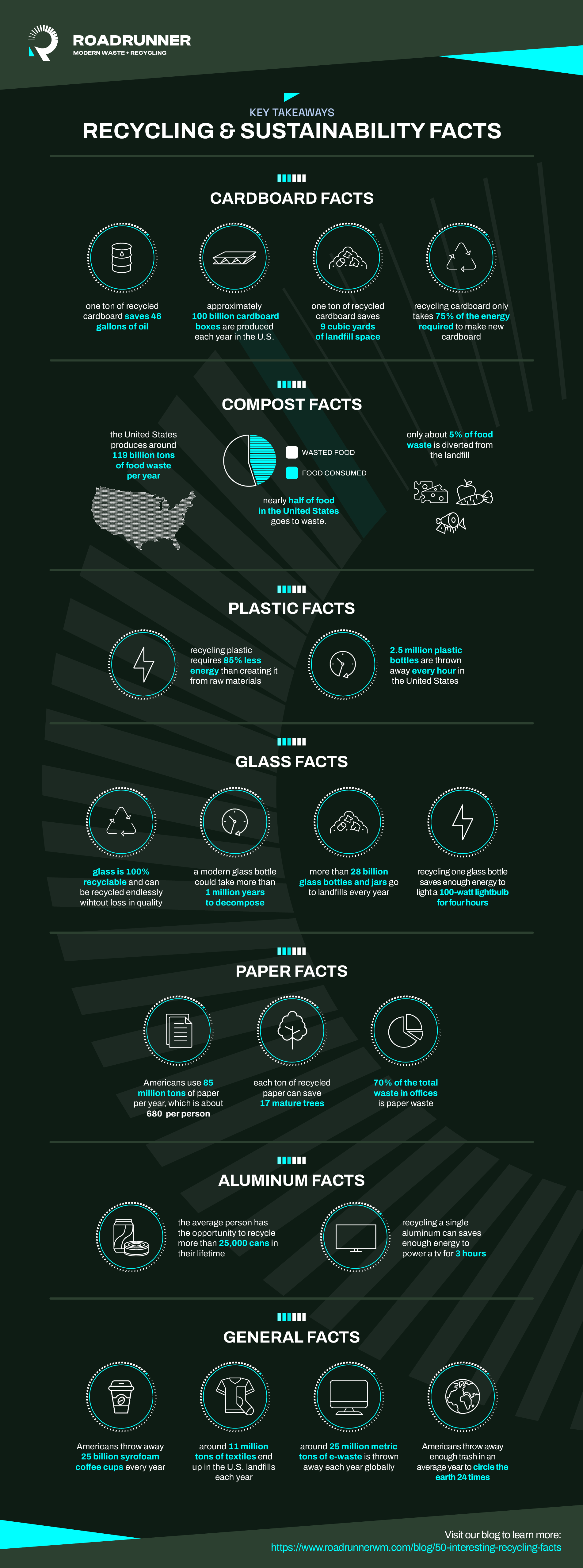 25 RECYCLING FACTS visual data 4